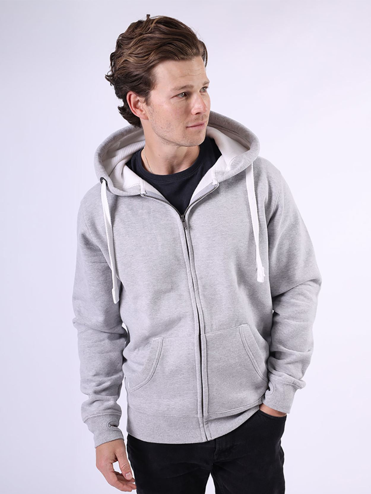 W81PF Ultra Premium Zip Hoodie image 4