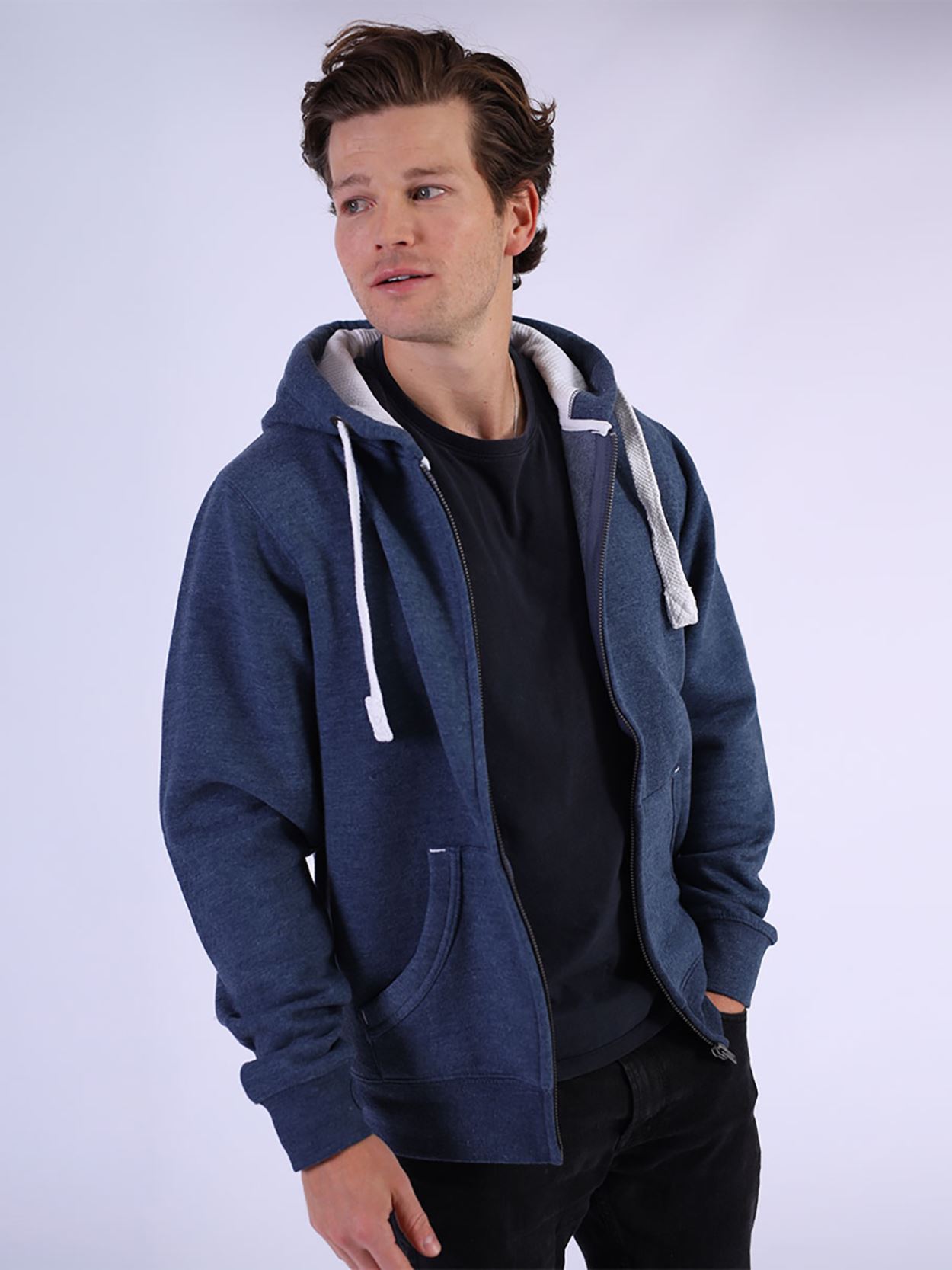 W81PF Ultra Premium Zip Hoodie image 5
