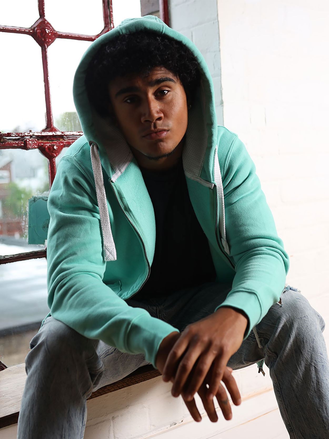 W81PF Ultra Premium Zip Hoodie image 2