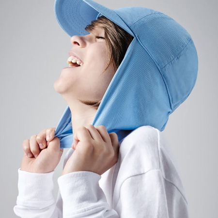 BB11B Kids Legionnaire Style Cap image 1