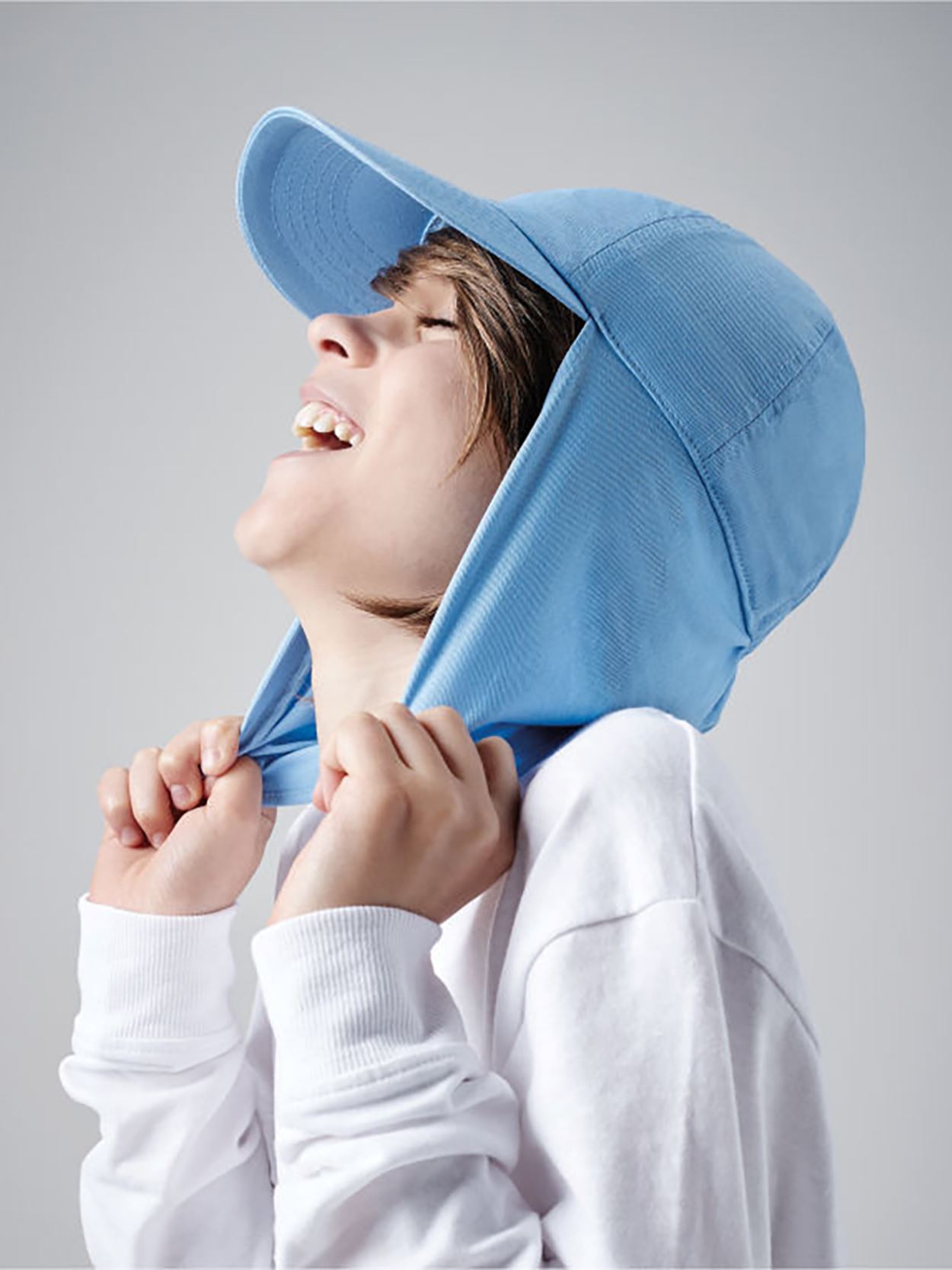BB11B Kids Legionnaire Style Cap image 1