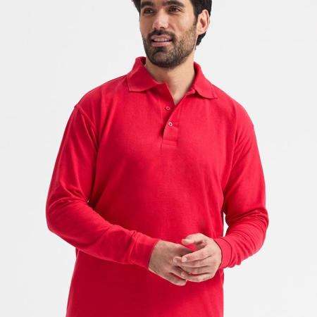 UC113 Longsleeve Poloshirt image 1