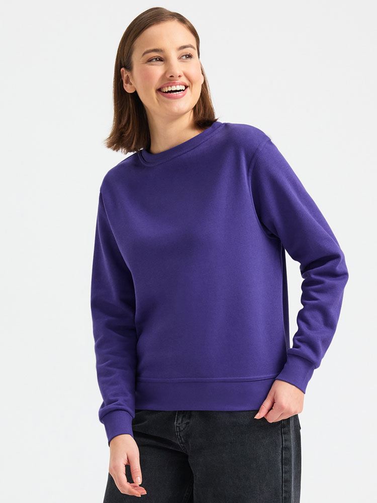 UC211 Ladies Deluxe Crew Neck Sweatshirt image 3