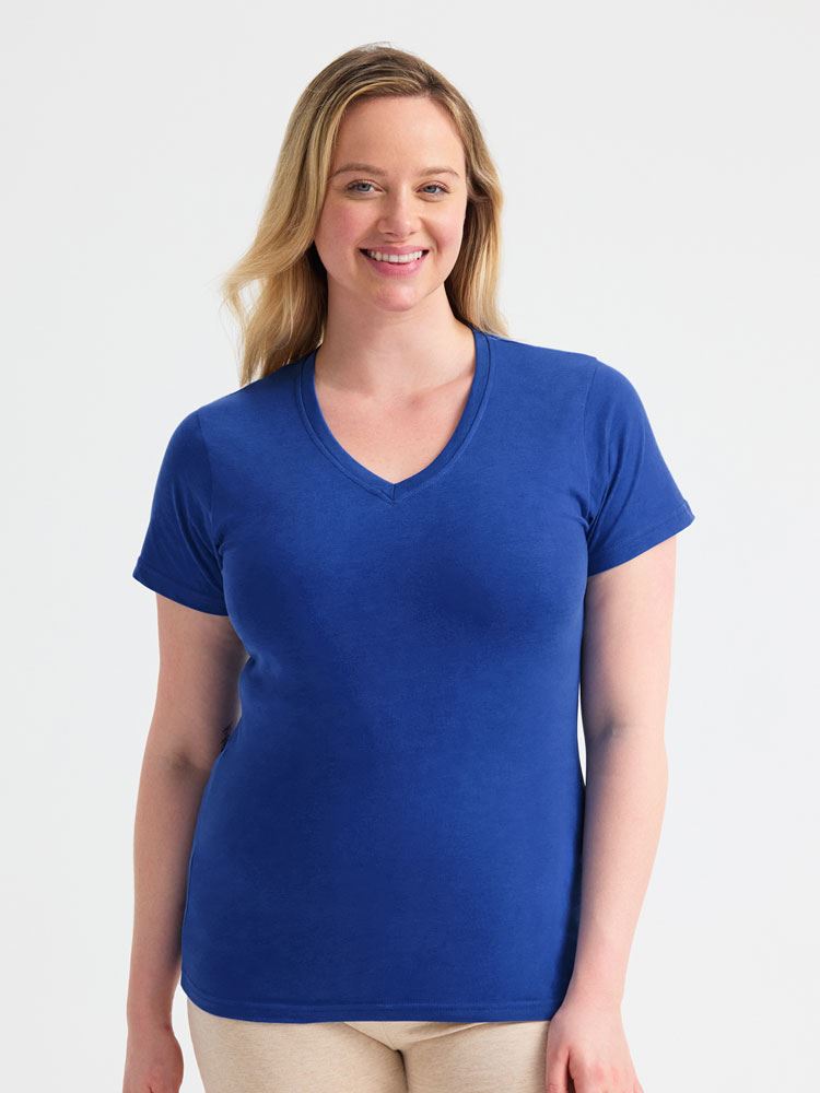 UC319 Ladies Classic V Neck T Shirt image 1