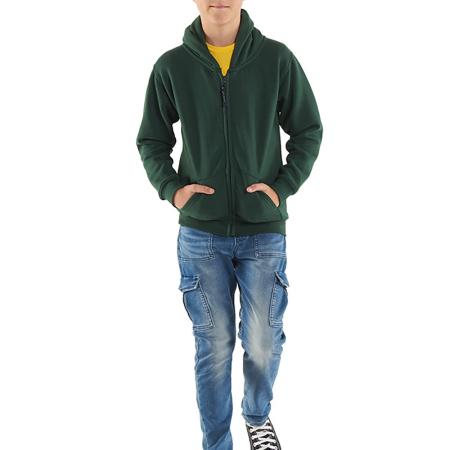 UC506 Children's Classic Full Zip Hooded Sweatshirt image 1