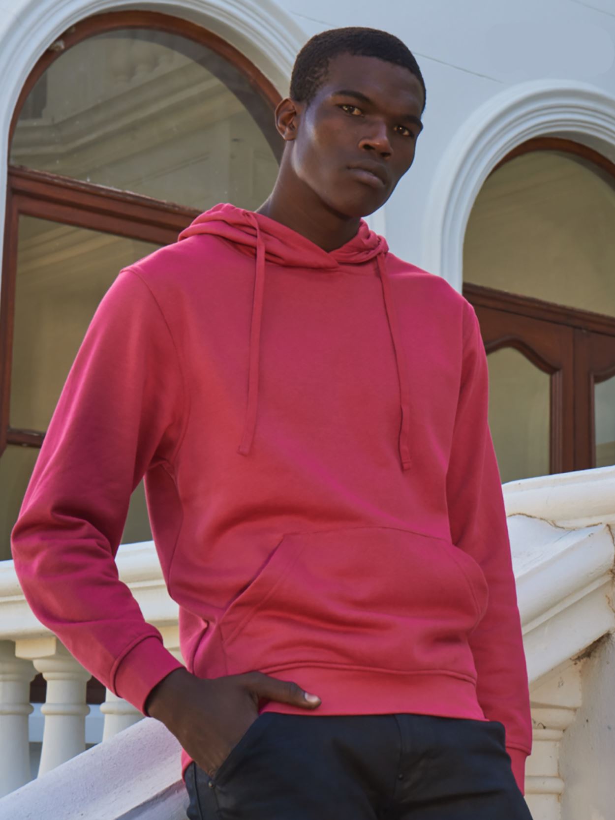 UC509 Deluxe Hooded Sweatshirt image 2