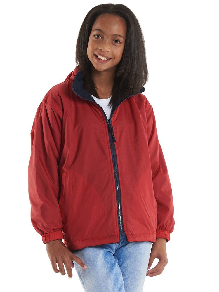 UC606 Childrens Reversible Fleece Jacket image 1