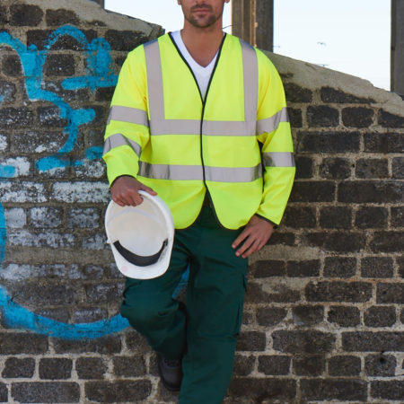 UC802 Long Sleeve Safety Waist Coat image 1