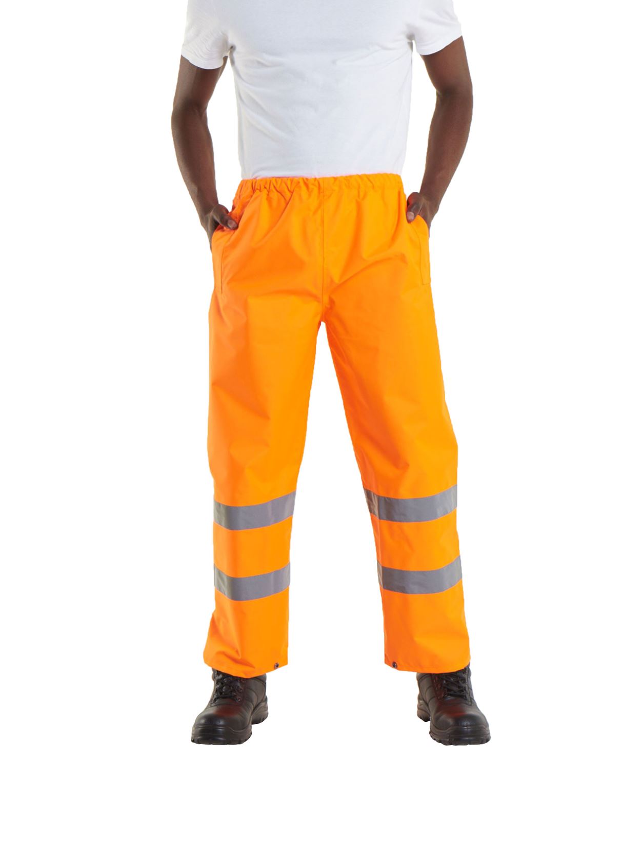 UC807 Hi Viz Trousers image 1