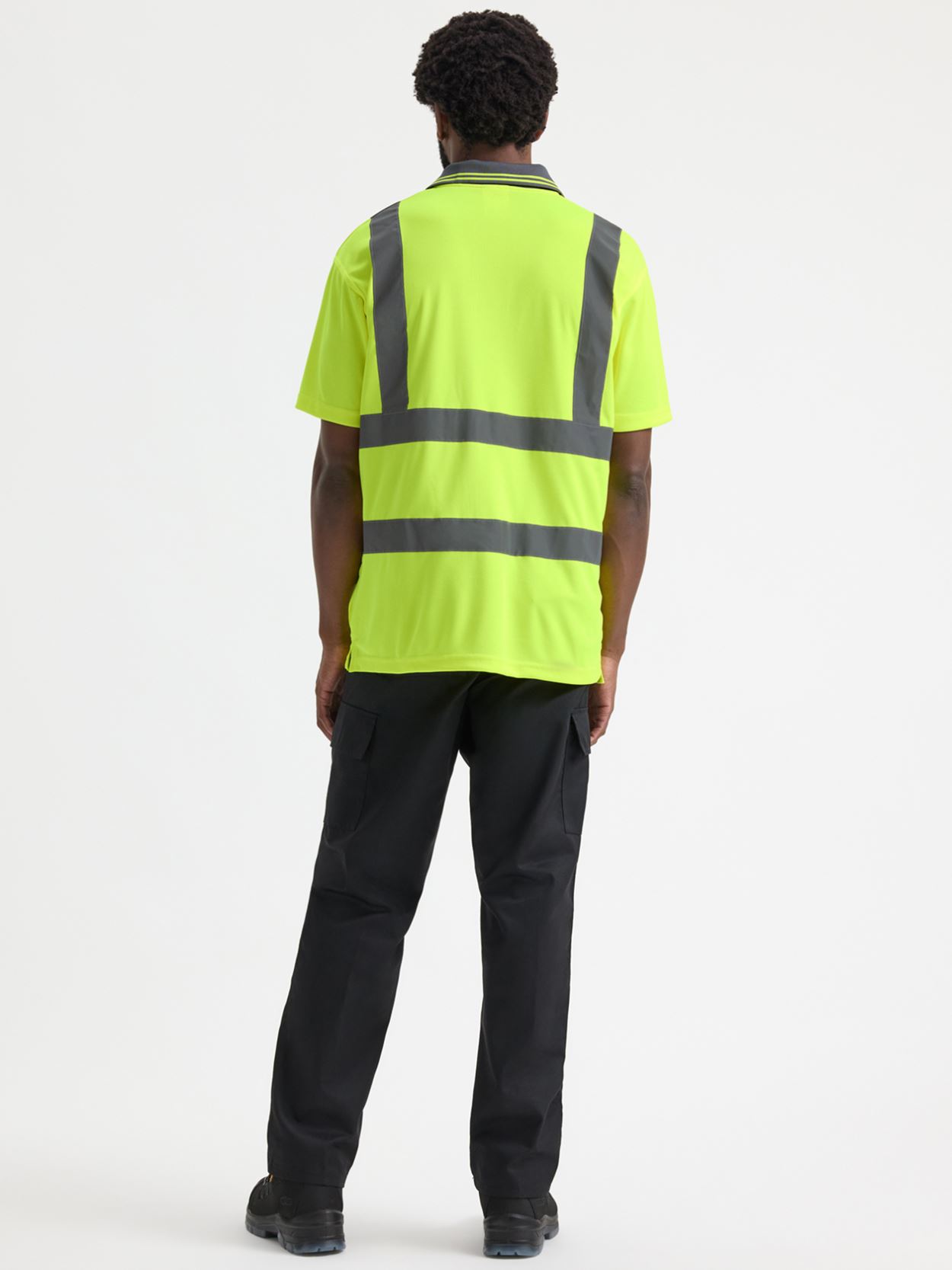 UC808 Hi Vis Short Sleeve Polo Shirt image 5