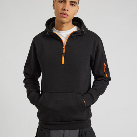 CR06 Atlas Adults Quarter Zip Hoodie image 1