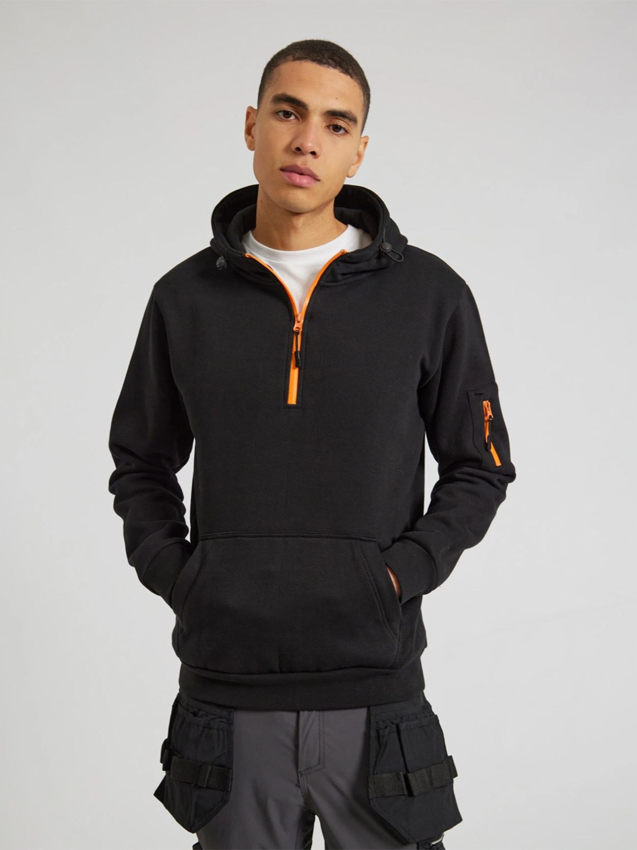 CR06 Atlas Adults Quarter Zip Hoodie image 1