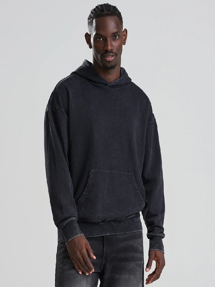 JH180 Vintage Washed Hoodie image 1