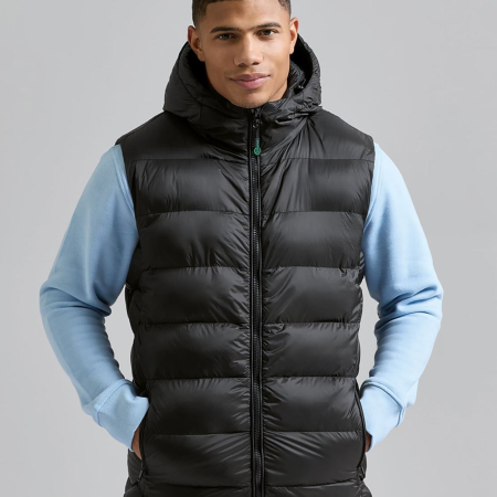 TS004 Solitude recycled hooded bodywarmer image 1