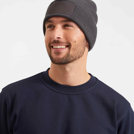 UC411 Rectangular Patch Beanie image 1