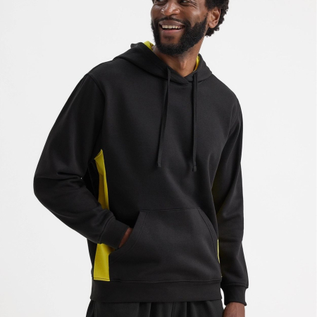 UC517 Two Tone Hooded Sweatshirt image 1