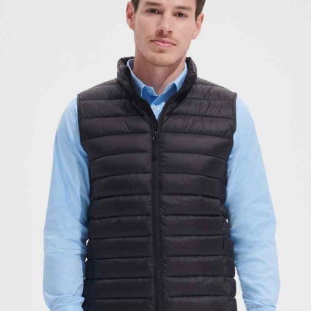 02889 Wilson BW SOL'S Wilson Lightweight Padded Bodywarmer image 1