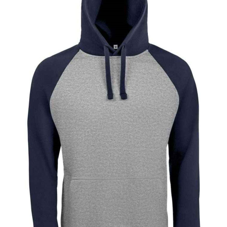 02998 Seattle SOL'S Unisex Seattle Contrast Raglan Hoodie image 1