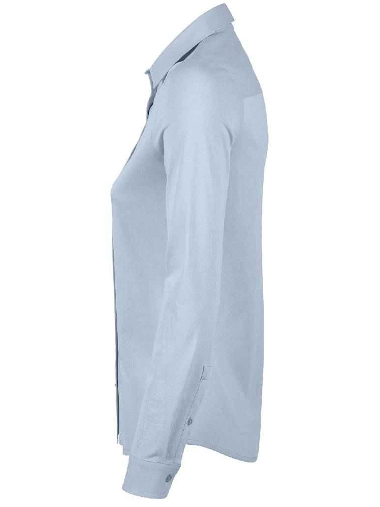 03199 Lds Balthazar NEOBLU Ladies Balthazar Jersey Long Sleeve Shirt image 3