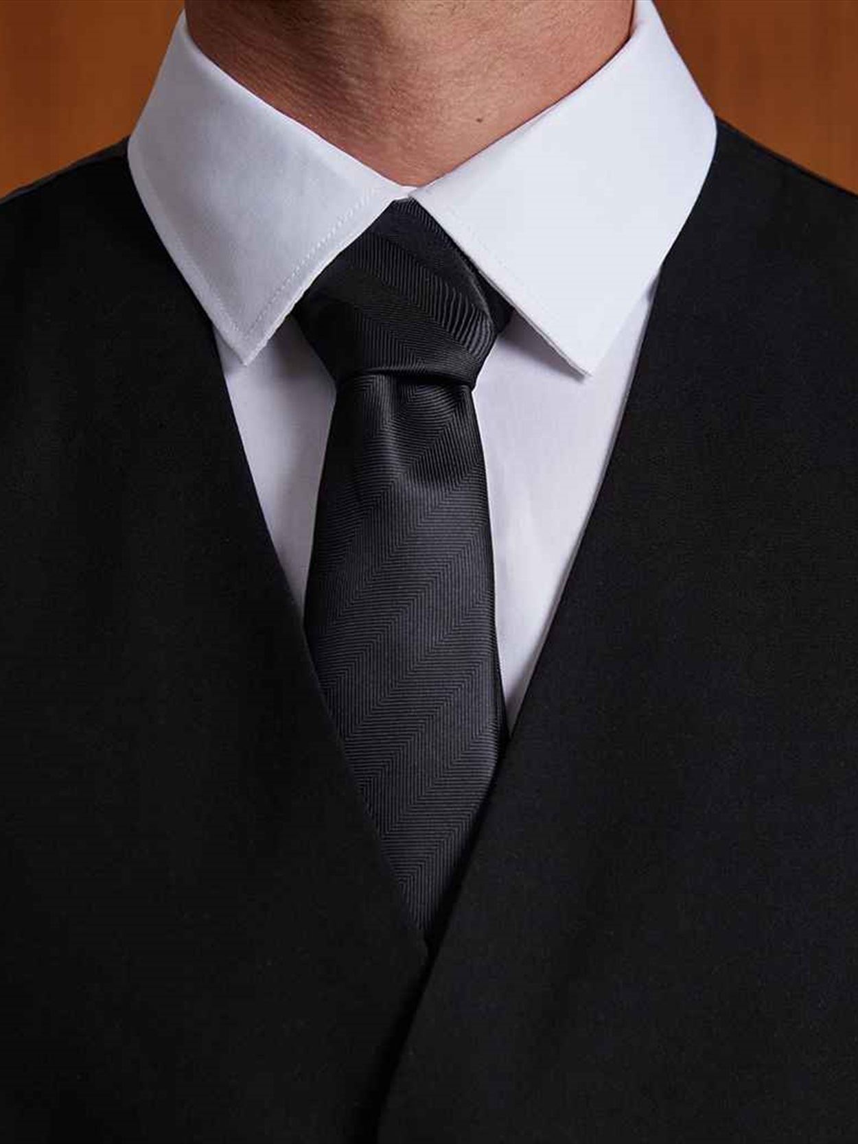 03200 Tommy NEOBLU Tommy Plain Club Tie image 1