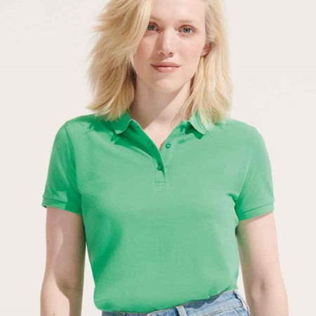 03575 Ladies Planet Organic Piqué Polo Shirt image 1