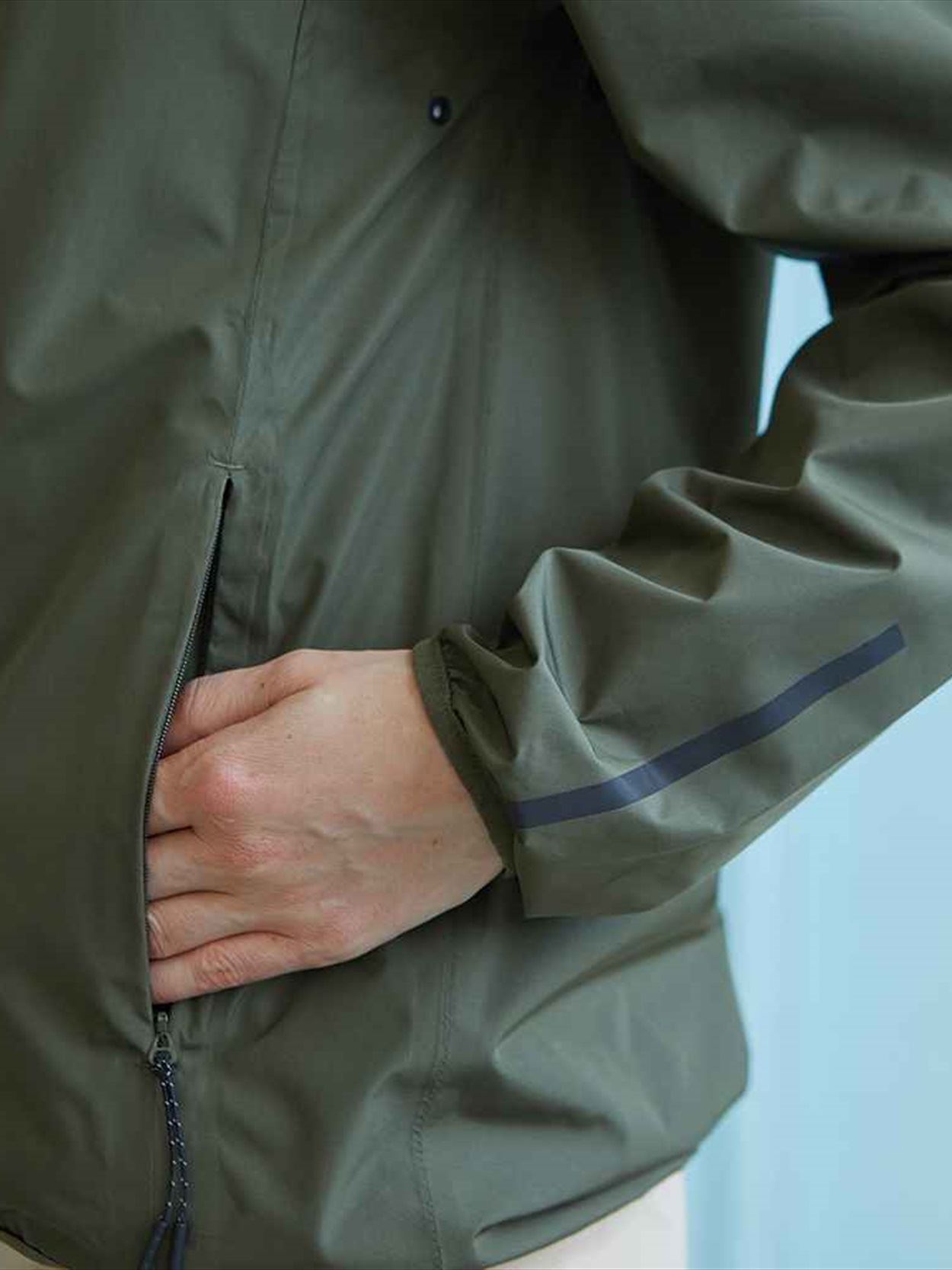 03781 Andrea NEOBLU Unisex Andrea Waterproof Windbreaker Jacket image 2