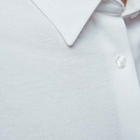 03791 Lds Basile NEOBLU Ladies Basile Organic Cotton Long Sleeve Piqué Shirt image 1