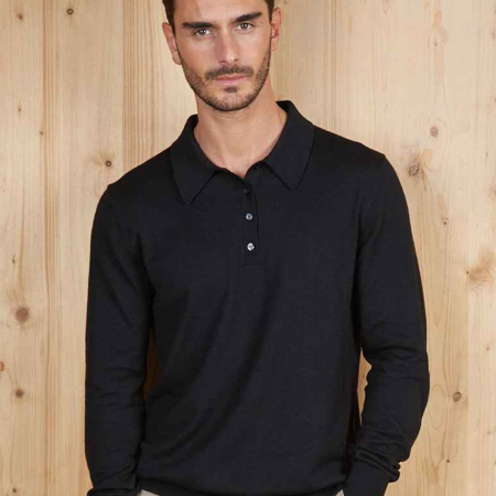 03986 Stefan NEOBLU Stefan Polo Collar Sweater image 1