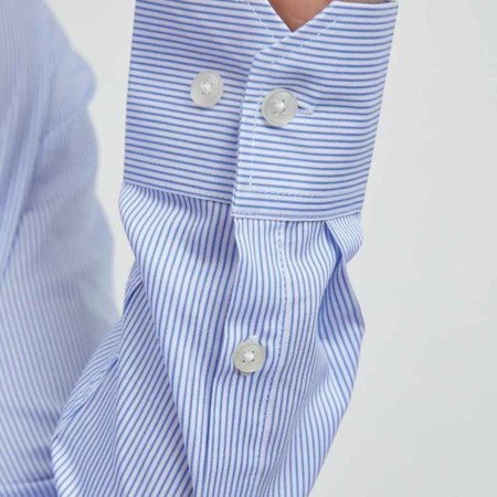 04338 Baptiste NEOBLU Baptiste Striped Long Sleeve Shirt image 1
