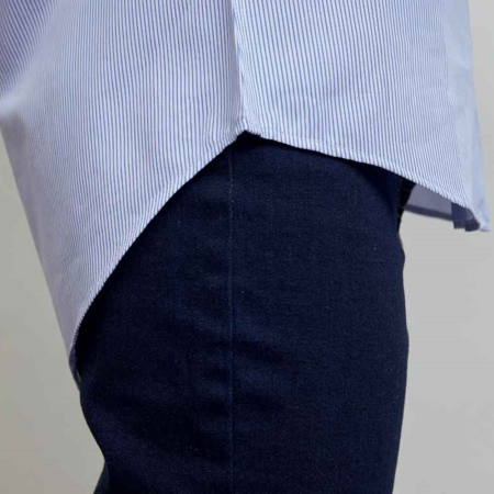 04339 Baptiste women NEOBLU Ladies Baptiste Striped Long Sleeve Shirt image 1