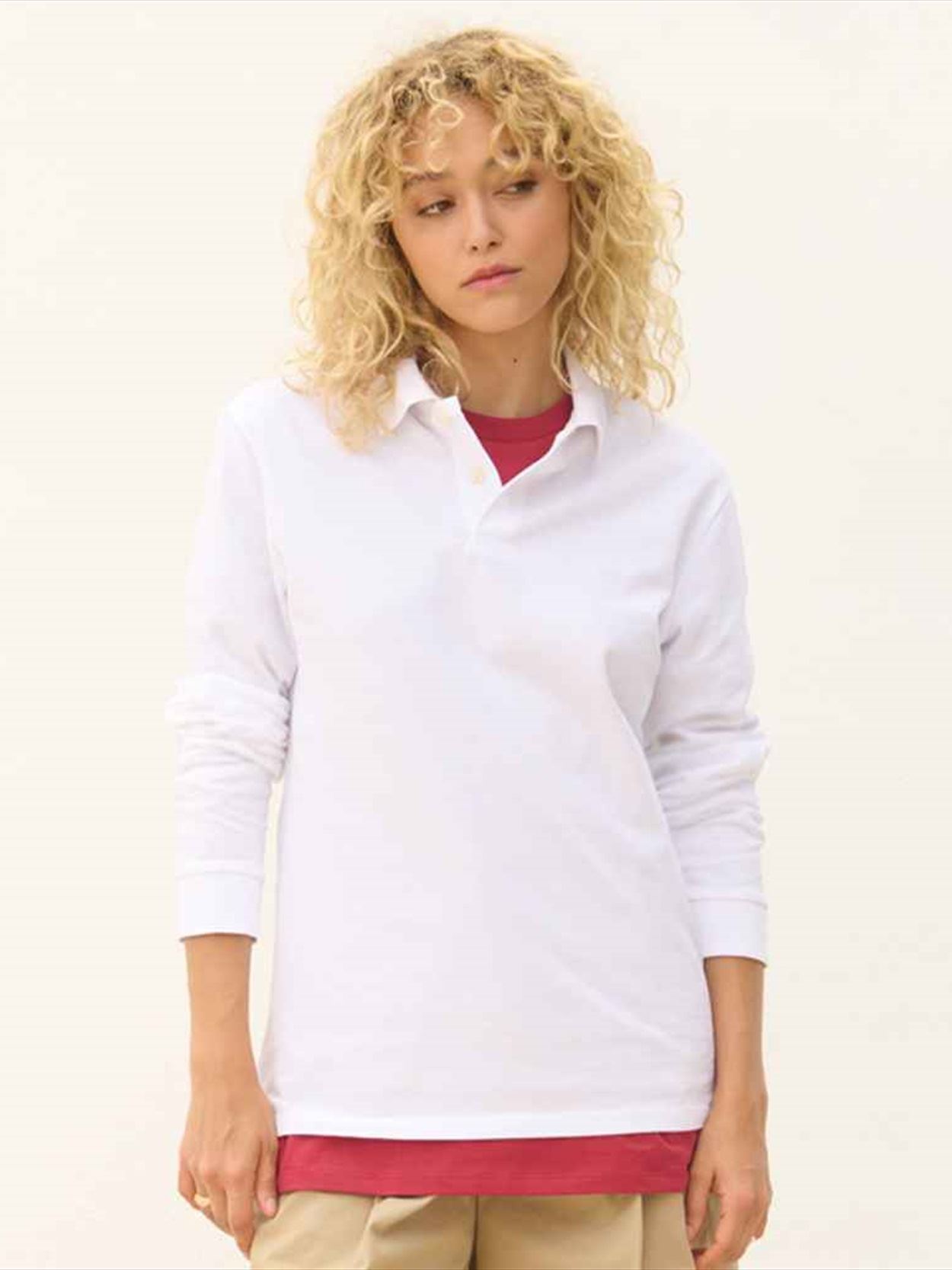 04441 Pacific LSL SOL'S Unisex Pacific Long Sleeve Piqué Polo Shirt image 1