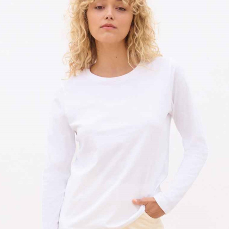 04443 Lds Monarch SOL'S Ladies Monarch Long Sleeve T-Shirt image 1