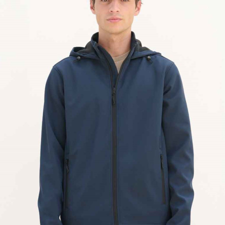 04447 Race Hooded SOL'S Race Hooded Soft Shell Jacket image 1