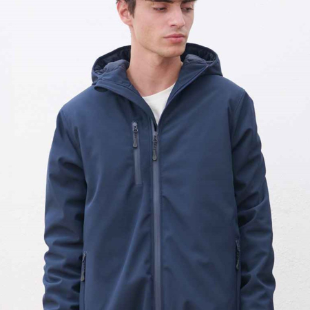 04449 Falcon Padded SOL'S Falcon Padded Soft Shell Jacket image 1