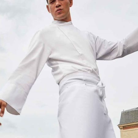 04458 Eugene NEOBLU Long Sleeve Chef's Jacket image 1