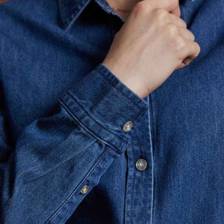 04797 Bennet Lds NEOBLU Ladies Bennett Denim Shirt image 1