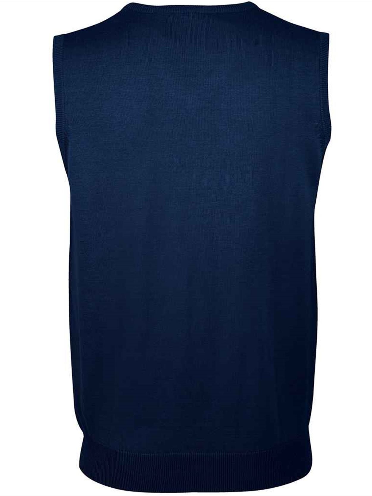 10591 Gentlemen SOL'S Unisex Gentlemen Sleeveless Cotton Acrylic V Neck Sweater image 2