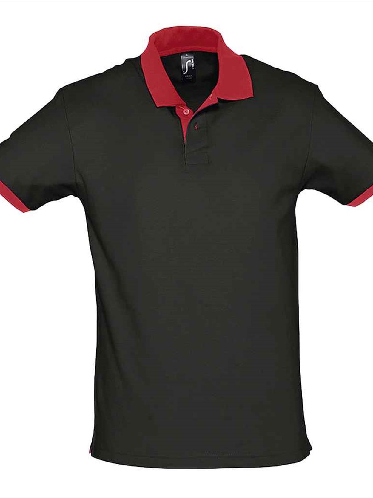 11369 Prince SOL'S Prince Contrast Cotton Piqué Polo Shirt image 1