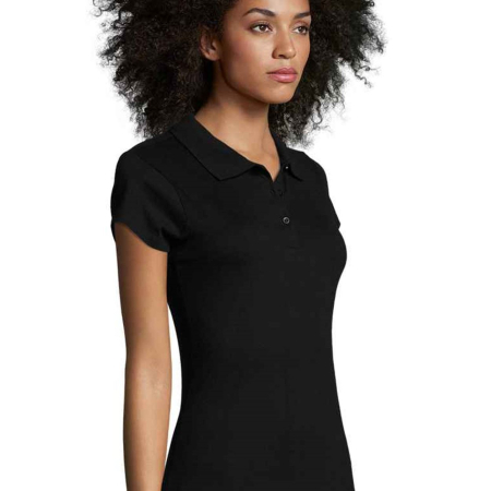 11376 Ladies Prescott SOL'S Ladies Prescott Cotton Jersey Polo Shirt image 1