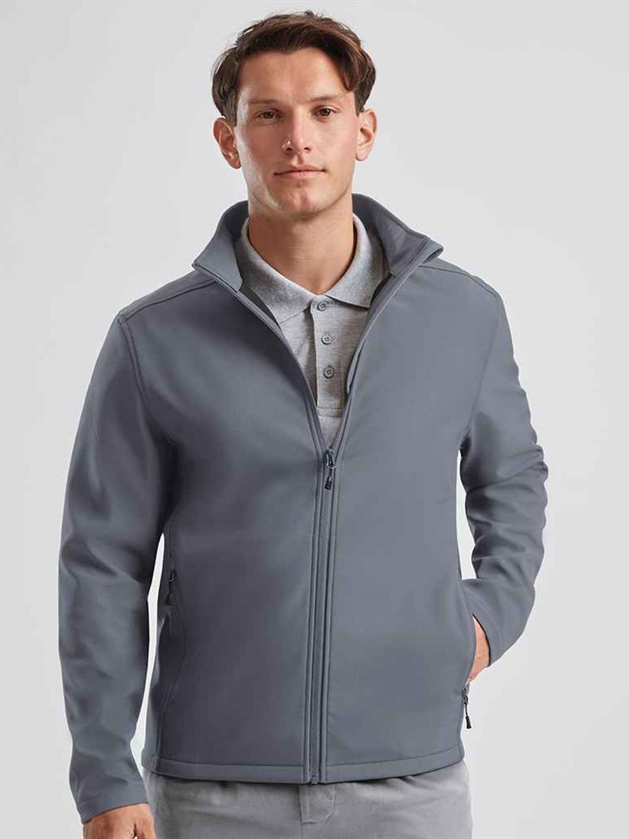 420M Russell Athletic Essential Recycled Soft Shell Jacket image 2