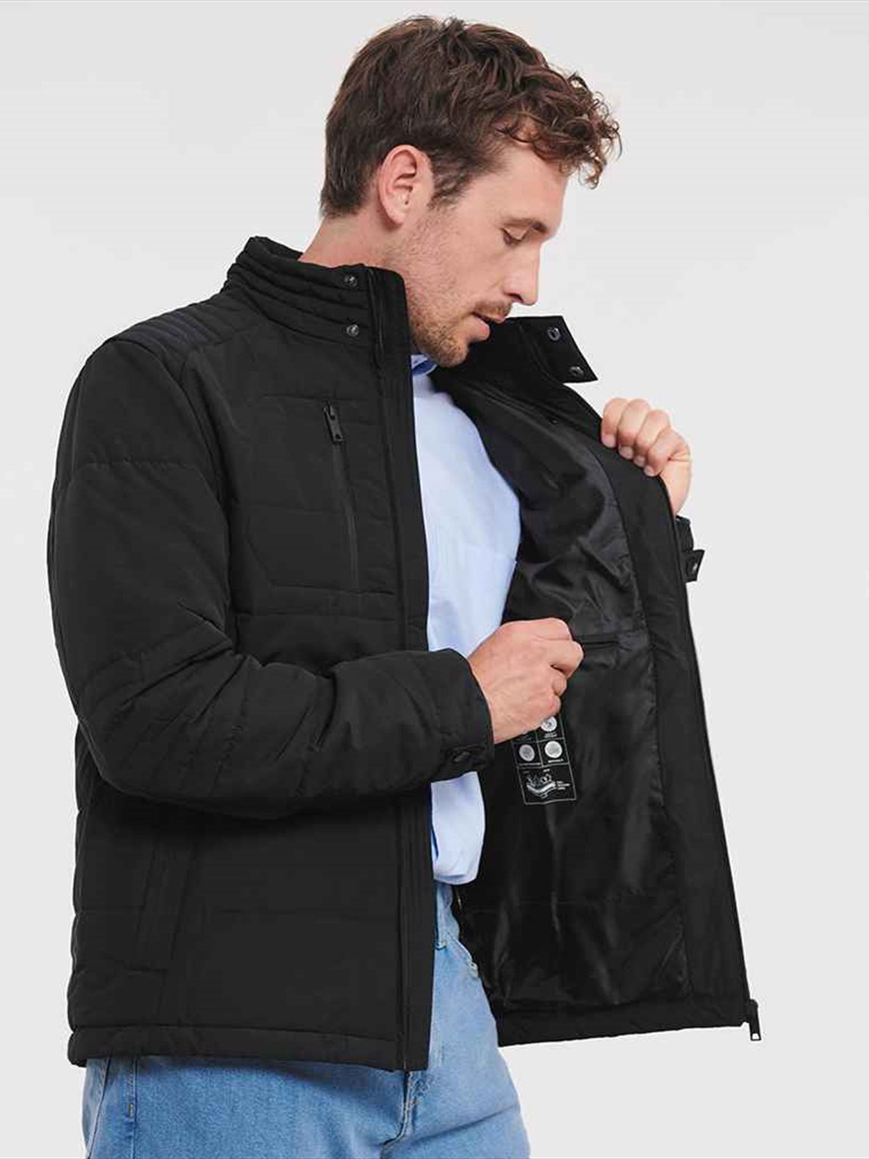 430M Russell Athletic Cross Padded Jacket image 1