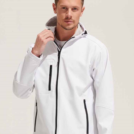 46602 Replay SOL'S Replay Hooded Soft Shell Jacket image 1