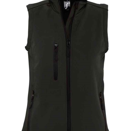 46801 Ladies Rallye SOL'S Ladies Rallye Soft Shell Bodywarmer image 1