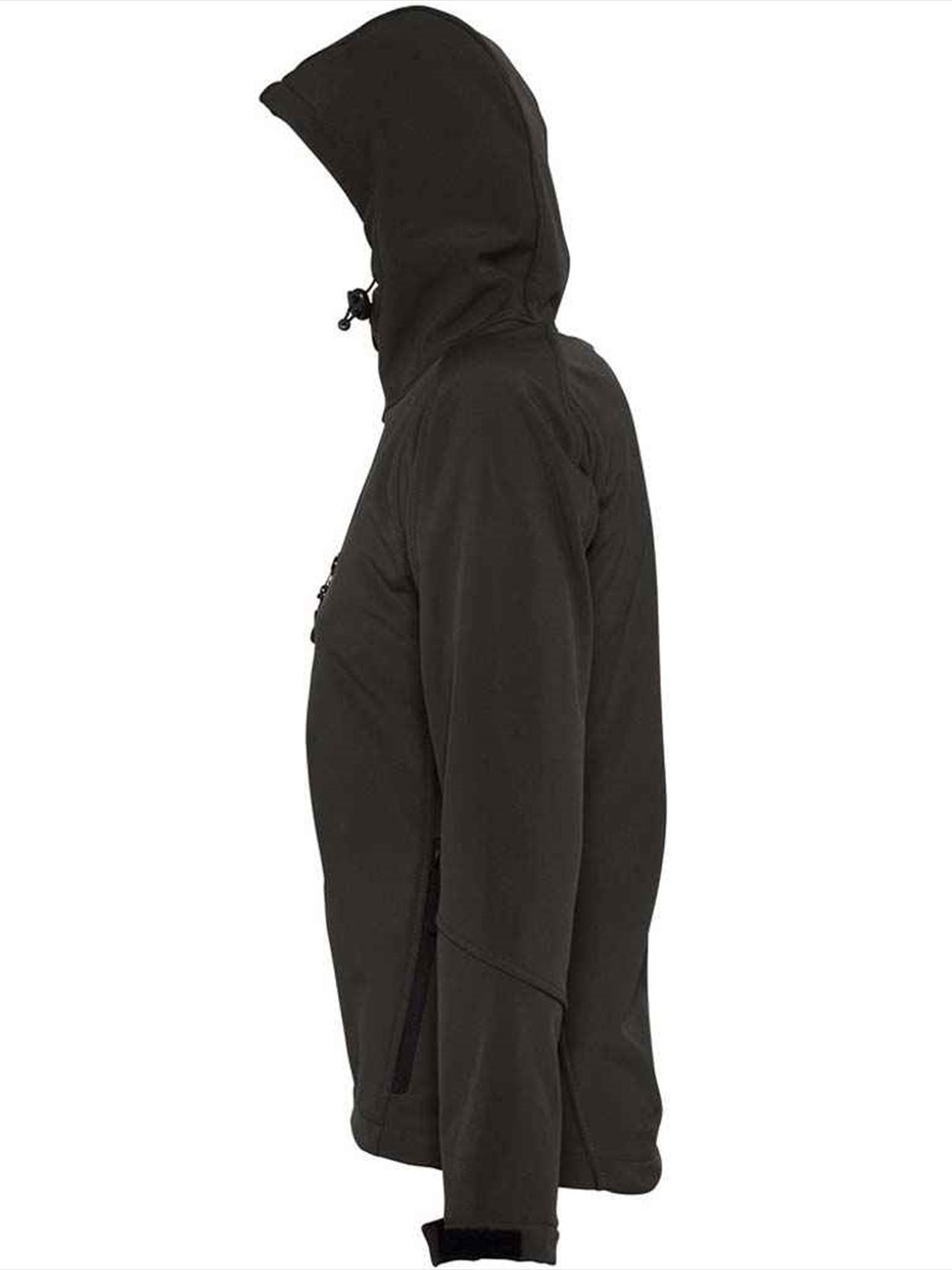 46802 Ladies Replay SOL'S Ladies Replay Hooded Soft Shell Jacket image 4