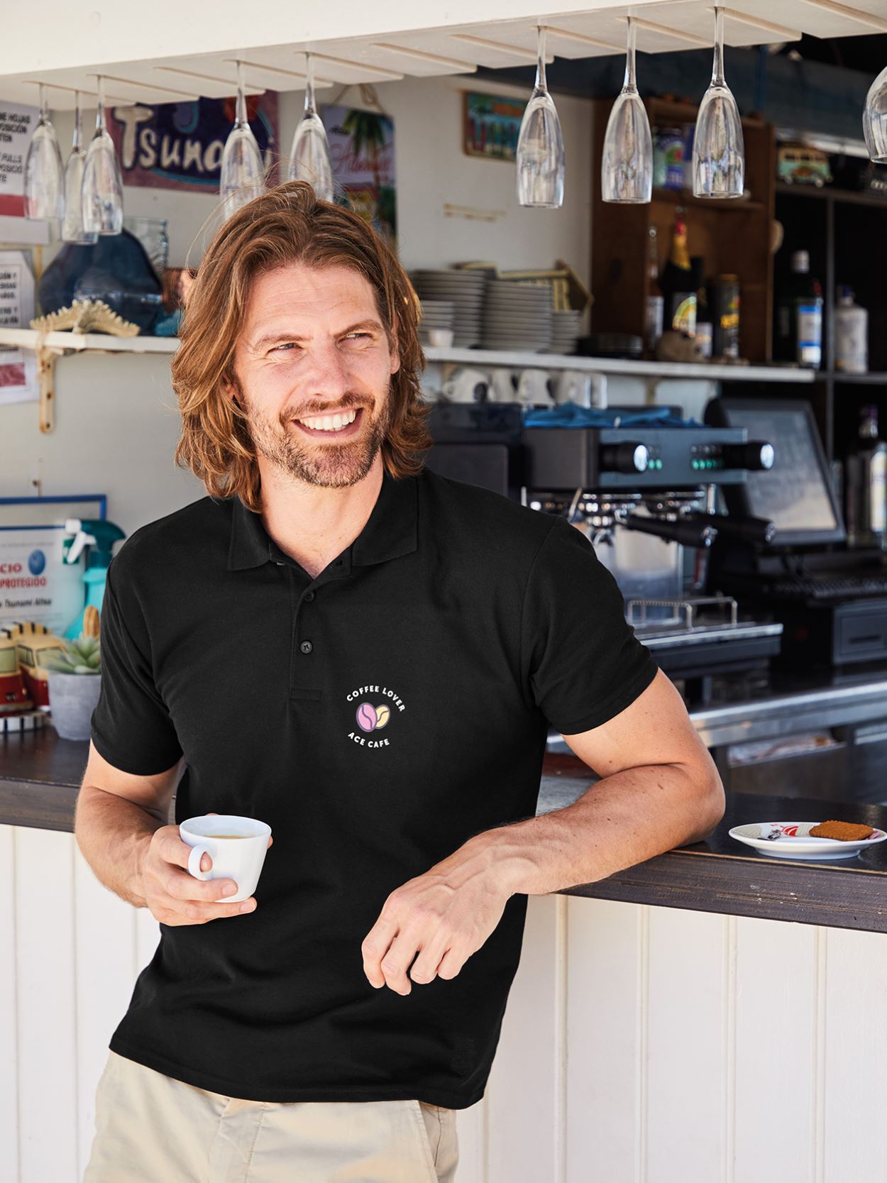 63402 Men's 65/35 Polo image 2