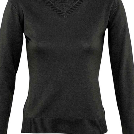 90010 Ladies Galaxy SOL'S Ladies Galaxy Cotton Acrylic V Neck Sweater image 1