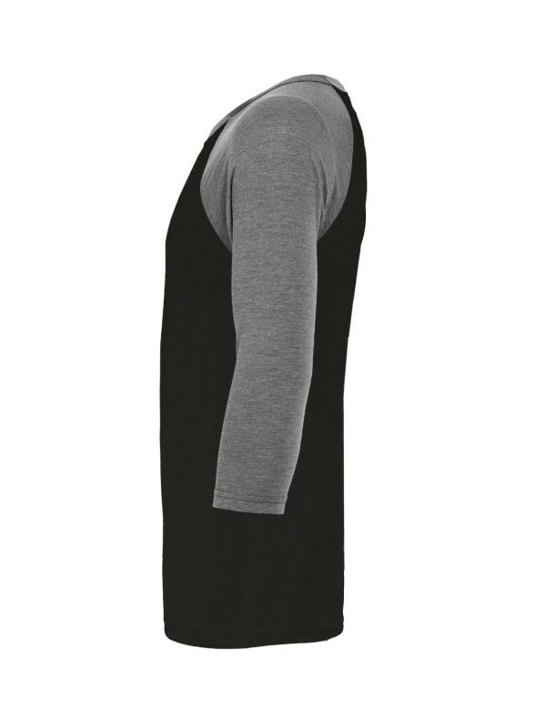 CA3200 Canvas Unisex 3/4 Sleeve Baseball Tee image 7
