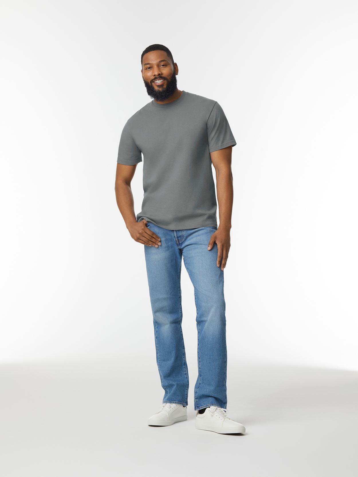 GD24 65000 Softstyle Midweight Mens T Shirt image 4