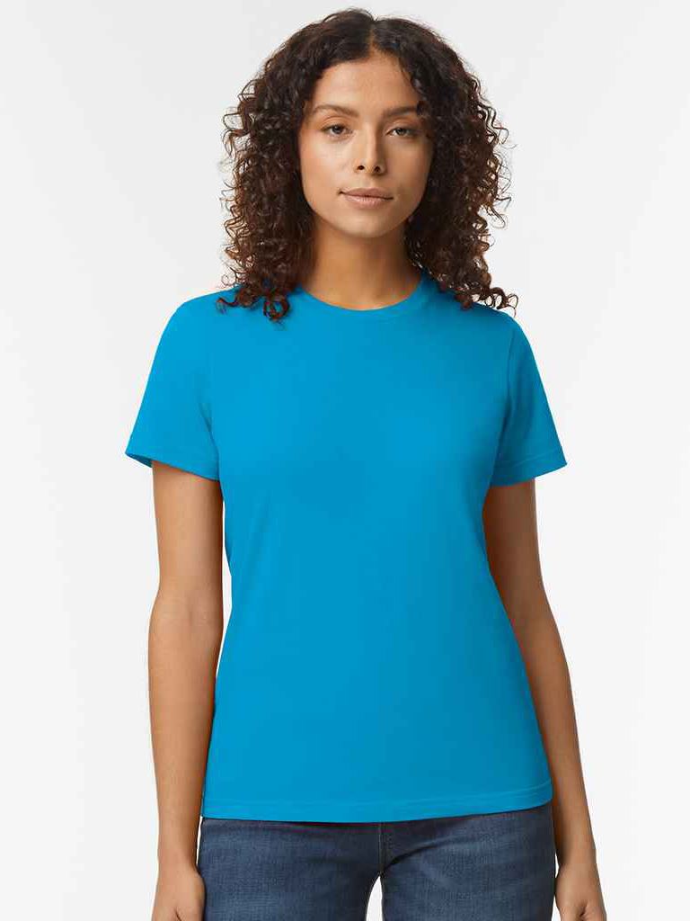 GD26 65000L Softstyle Midweight Womens T Shirt image 2