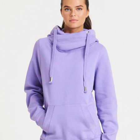 JH021 Cross Neck Hoodie image 1